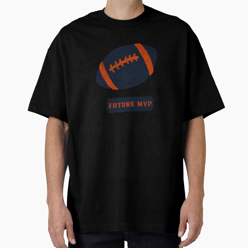 Chicago Football Future Mvp Game Day T-Shirt - Minimalist Print Unisex - T-Shirt, Sweatshirt, Hoodie