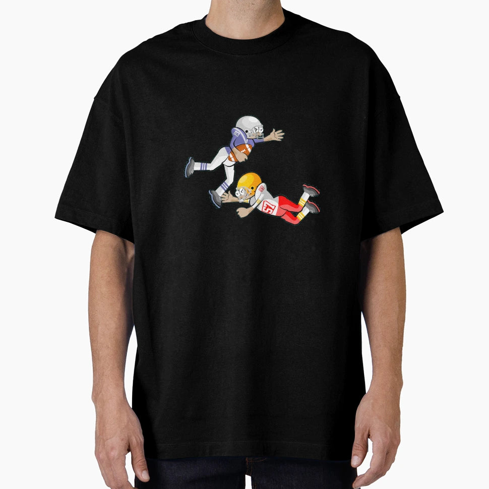 American Football Cartoon 16 41 T-Shirt - Fun Novelty Design Men Women - T-Shirt, Sweatshirt, Hoodie