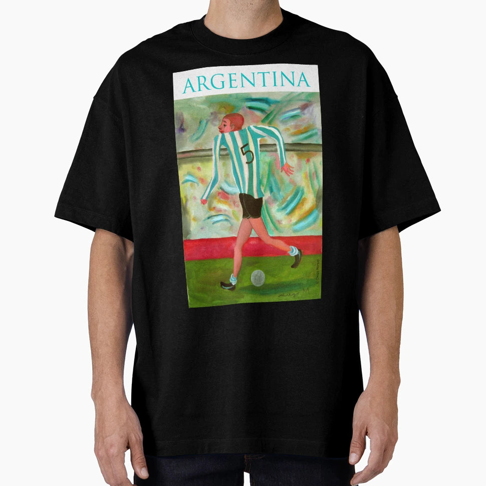 Player 5 Argentina T-Shirt - Minimalist Print for Adults - T-Shirt, Sweatshirt, Hoodie