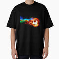 Soccer Fire T-Shirt - Unique Graphic Men Women - T-Shirt, Sweatshirt, Hoodie