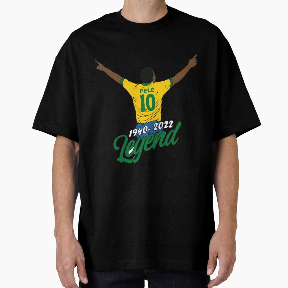King Pel Football 3 Cups Hisvg Com T-Shirt - Casual Everyday Wear Men Women - T-Shirt, Sweatshirt, Hoodie