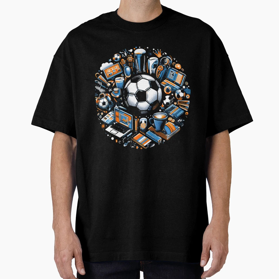 Soccer Spirit Threads T-Shirt - Minimalist Print Men Women - T-Shirt, Sweatshirt, Hoodie