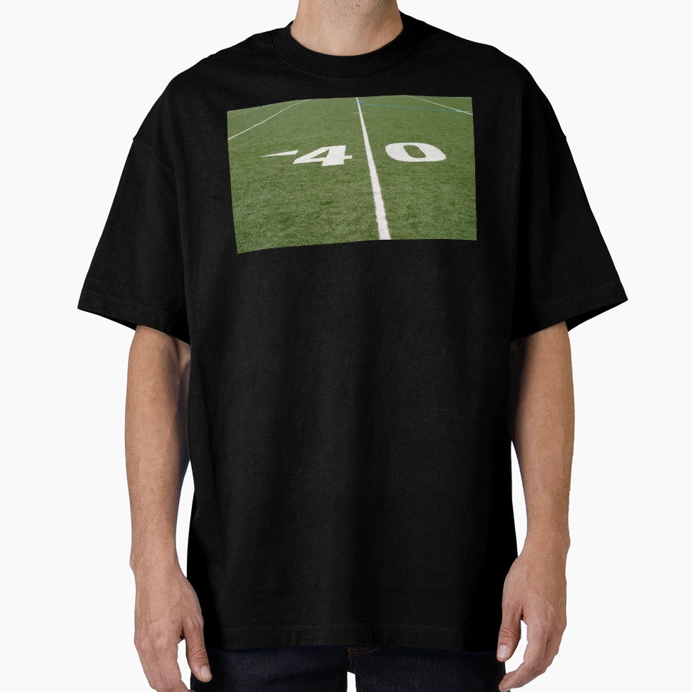 Football Field Forty T-Shirt - Unique Graphic Men Women - T-Shirt, Sweatshirt, Hoodie