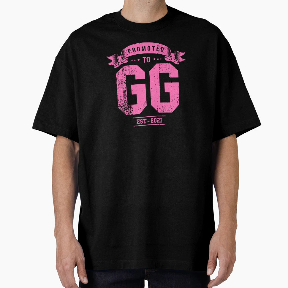 Promoted To Gg Pregnancy Announcement T-Shirt - Unique Graphic for Adults - T-Shirt, Sweatshirt, Hoodie