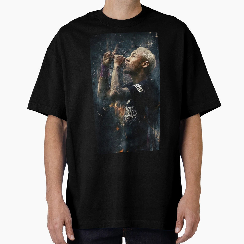 Illustration Neymar T-Shirt - Custom Art Print Men Women - T-Shirt, Sweatshirt, Hoodie
