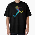 Soccer Player 01 Watercolor T-Shirt - Casual Everyday Wear Men Women - T-Shirt, Sweatshirt, Hoodie