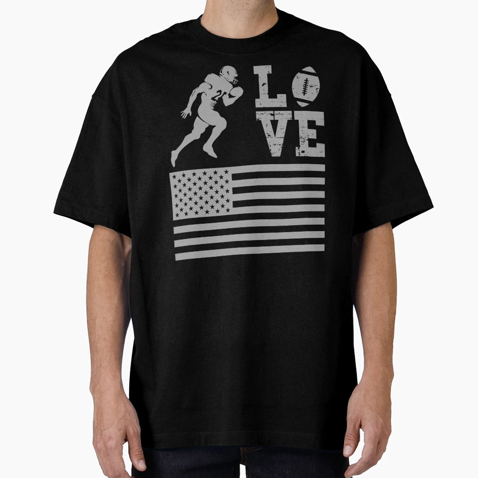 American Football Game Day True Sports T-Shirt - Unique Graphic for Adults - T-Shirt, Sweatshirt, Hoodie