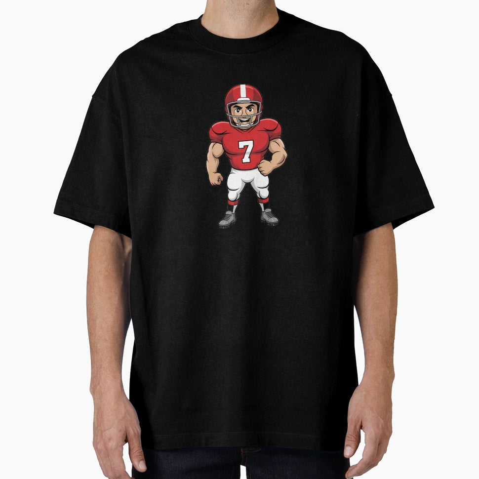Football Player T-Shirt - Unique Graphic Unisex - T-Shirt, Sweatshirt, Hoodie