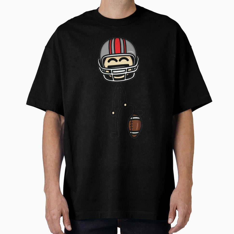 Football Player T-Shirt - Graphic Print Men Women - T-Shirt, Sweatshirt, Hoodie