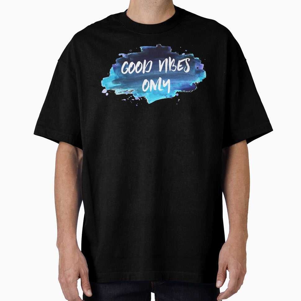 Good Vibes Only by CreateHappy - Adult & Kids T-Shirts, Sweatshirts & Hoodies apparel design preview 1