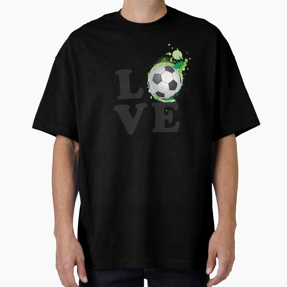 Love Football T-Shirt - Fun Novelty Design Unisex - T-Shirt, Sweatshirt, Hoodie