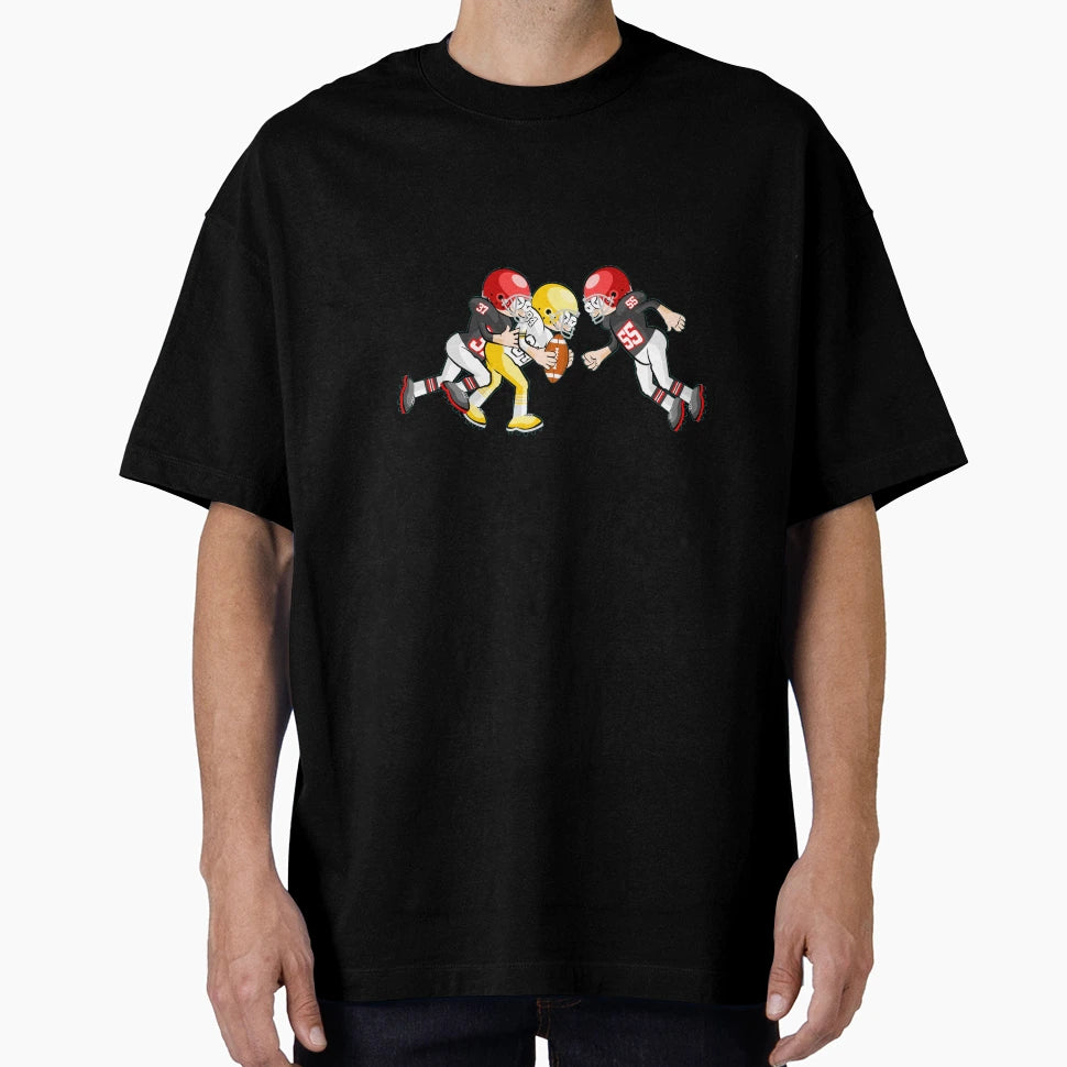 American Football Cartoon 19 41 T-Shirt - Casual Everyday Wear Men Women - T-Shirt, Sweatshirt, Hoodie