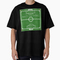 Born To Play Football Soccer Field T-Shirt - Trendy Graphic Unisex - T-Shirt, Sweatshirt, Hoodie