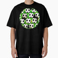 Soccer Ball Football Pattern T-Shirt - Trendy Graphic Unisex - T-Shirt, Sweatshirt, Hoodie