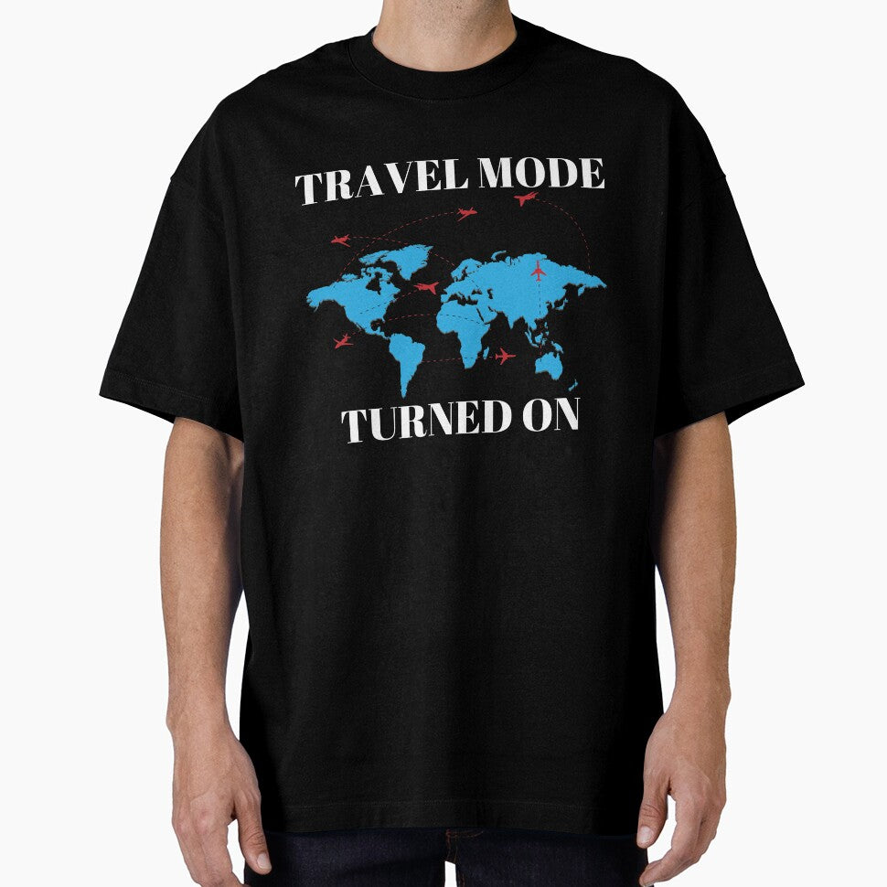 Travel mode turned on by OurBlairWorld - Adult & Kids T-Shirts, Sweatshirts & Hoodies apparel design preview 1