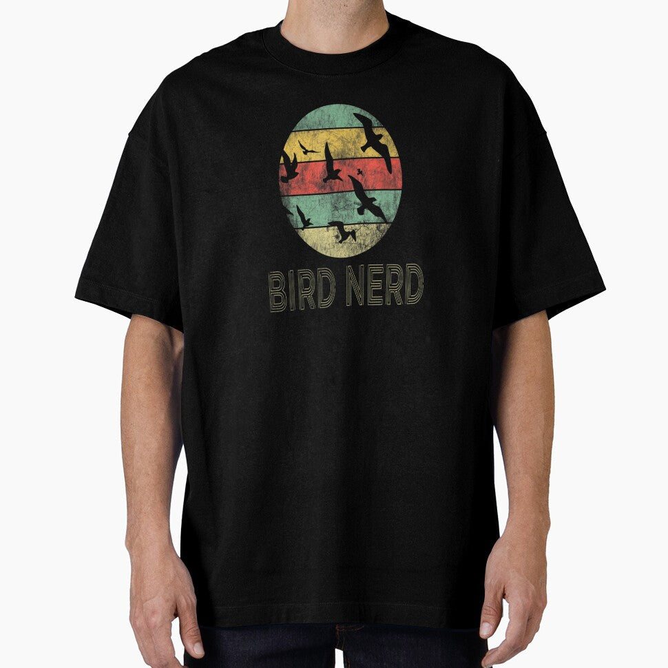 Retro Vintage Birding Bird Nerd Watching Funny - Adult & Kids T-Shirts, Sweatshirts & Hoodies apparel design preview 1
