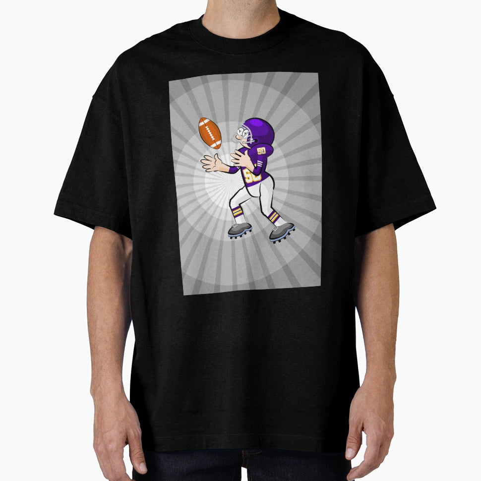 American Football Player Position T-Shirt - Fun Novelty Design Unisex - T-Shirt, Sweatshirt, Hoodie