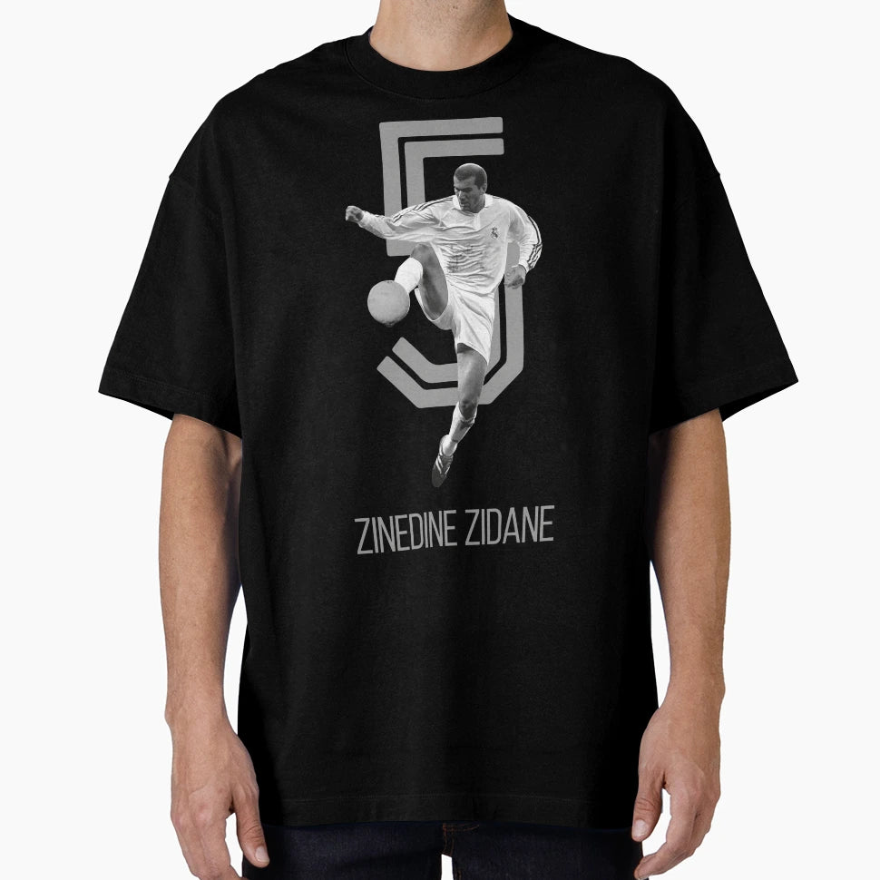 Zinedine Zidane T-Shirt - Minimalist Print Men Women - T-Shirt, Sweatshirt, Hoodie
