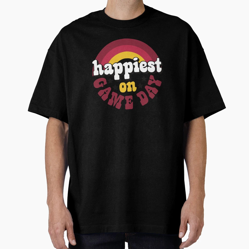 Happiest Game Day T-Shirt - Minimalist Print Men Women - T-Shirt, Sweatshirt, Hoodie