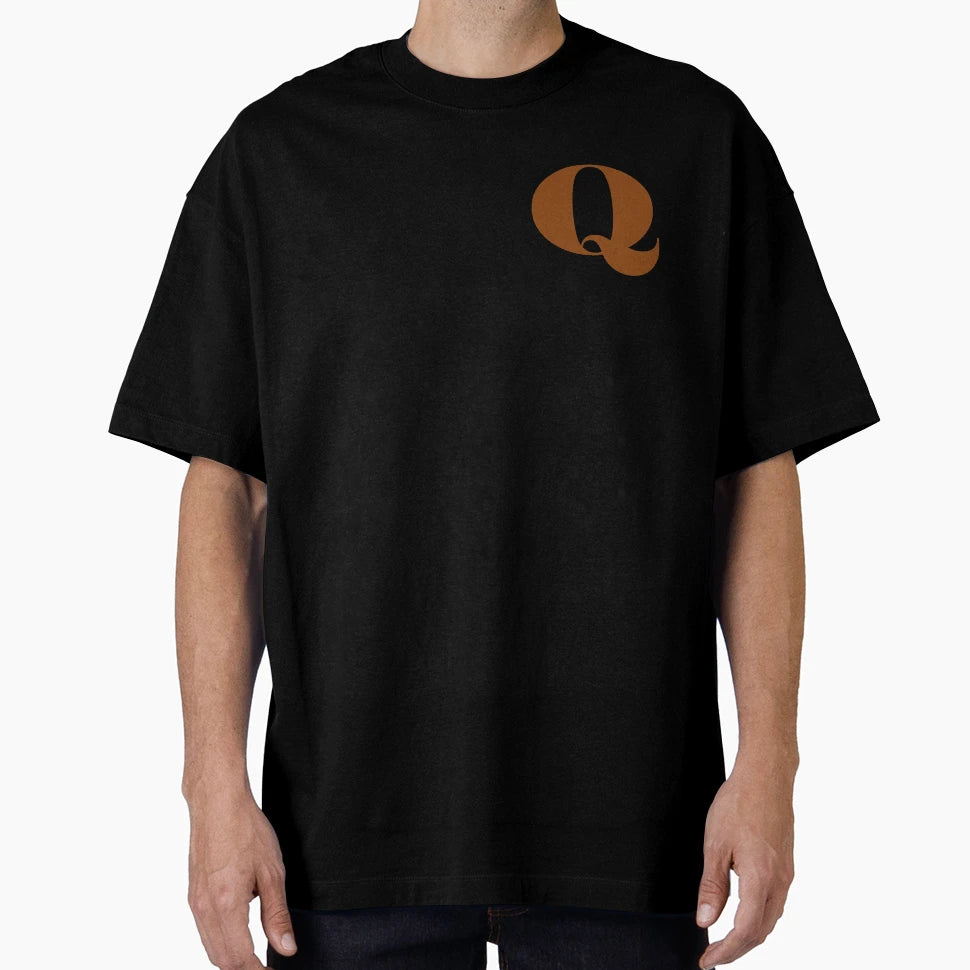 Letter Q T-Shirt - Casual Everyday Wear for Adults - T-Shirt, Sweatshirt, Hoodie