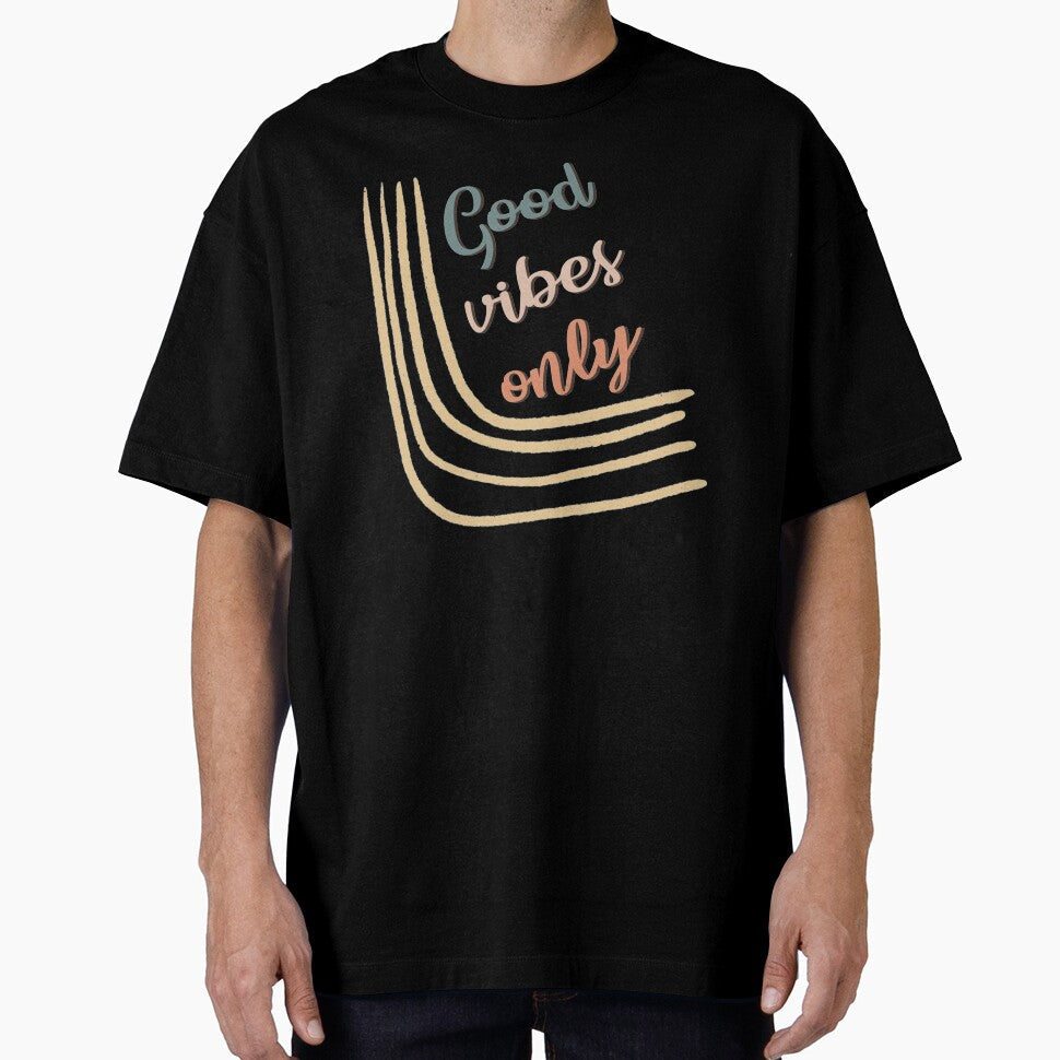 Good Vibes Only by Unish - Adult & Kids T-Shirts, Sweatshirts & Hoodies apparel design preview 1