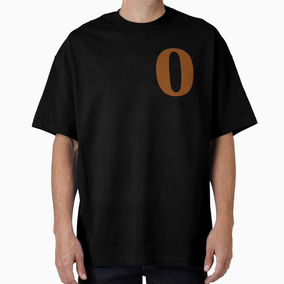 Letter O T-Shirt - Minimalist Print for Adults - T-Shirt, Sweatshirt, Hoodie
