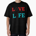Love Football T-Shirt - Fun Novelty Design for Adults - T-Shirt, Sweatshirt, Hoodie