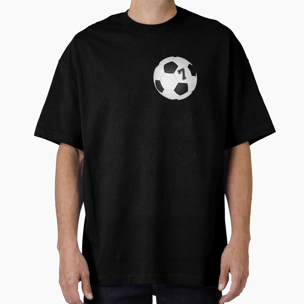 Football Player Jersey No 7 Soccer T-Shirt - Graphic Print Men Women - T-Shirt, Sweatshirt, Hoodie