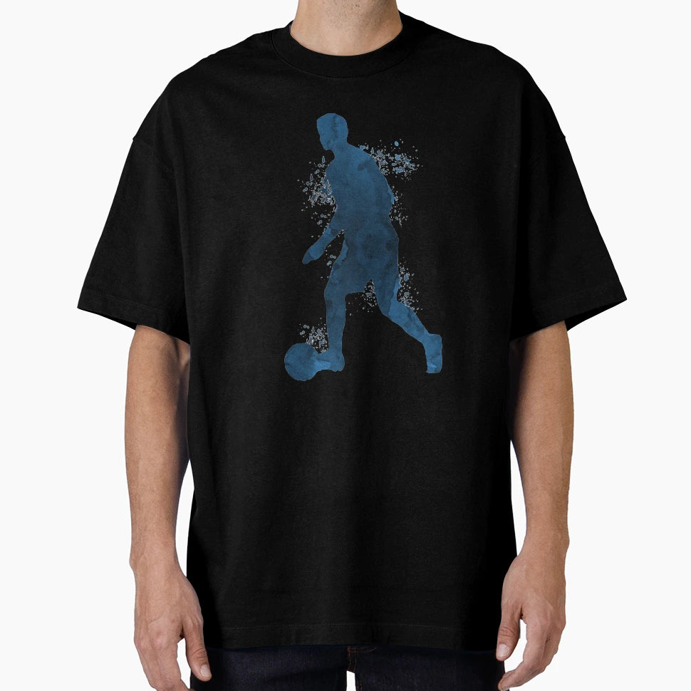 Soccer Player T-Shirt - Custom Art Print Unisex - T-Shirt, Sweatshirt, Hoodie