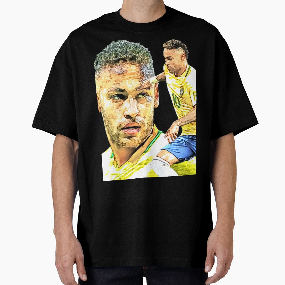 Neymar Futbol T-Shirt - Unique Graphic Unisex - T-Shirt, Sweatshirt, Hoodie