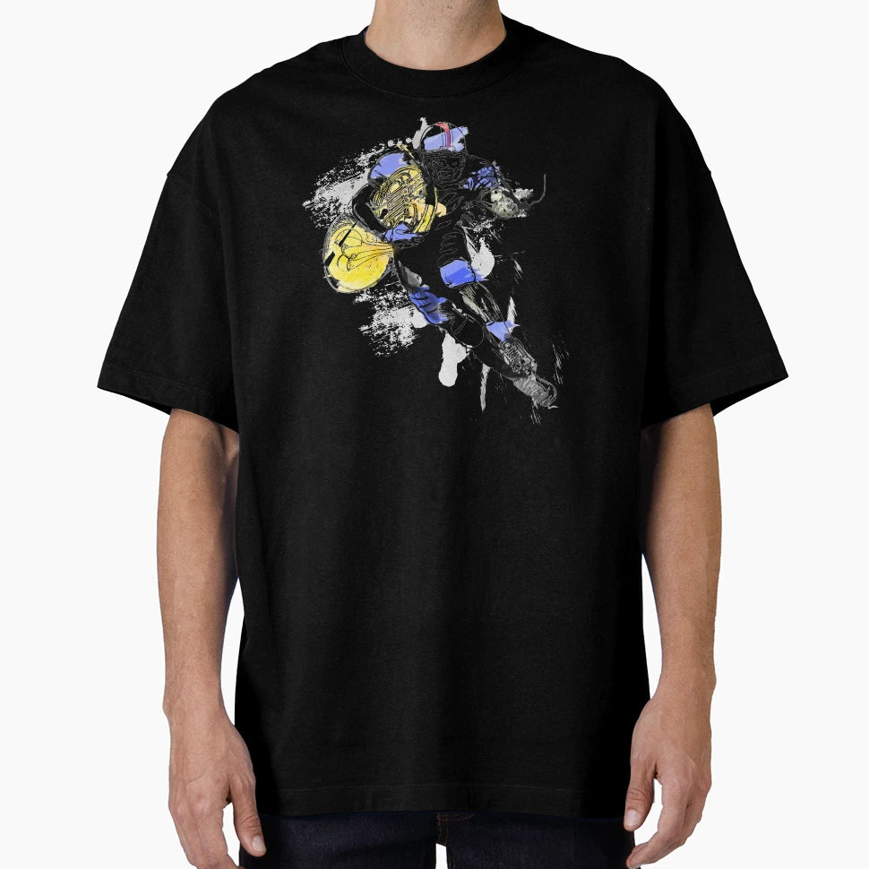 French Horn Football T-Shirt - Graphic Print Unisex - T-Shirt, Sweatshirt, Hoodie