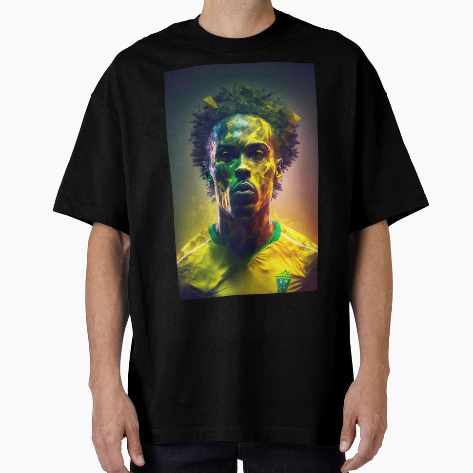 Brazil Player 3 T-Shirt - Trendy Graphic Men Women - T-Shirt, Sweatshirt, Hoodie