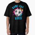 Colorful Paint Splatter Soccer Game Day T-Shirt - Trendy Graphic Unisex - T-Shirt, Sweatshirt, Hoodie