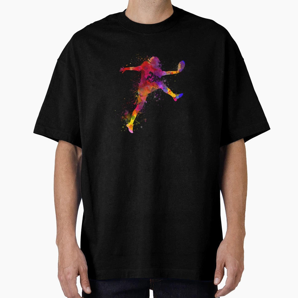 American Football Player Scoring T-Shirt - Fun Novelty Design Unisex - T-Shirt, Sweatshirt, Hoodie