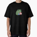 Pool party frog by Lauren G - Adult & Kids T-Shirts, Sweatshirts & Hoodies apparel design preview 1