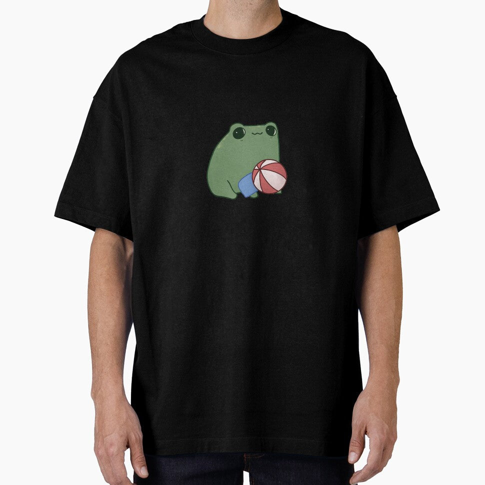 Pool party frog by Lauren G - Adult & Kids T-Shirts, Sweatshirts & Hoodies apparel design preview 1