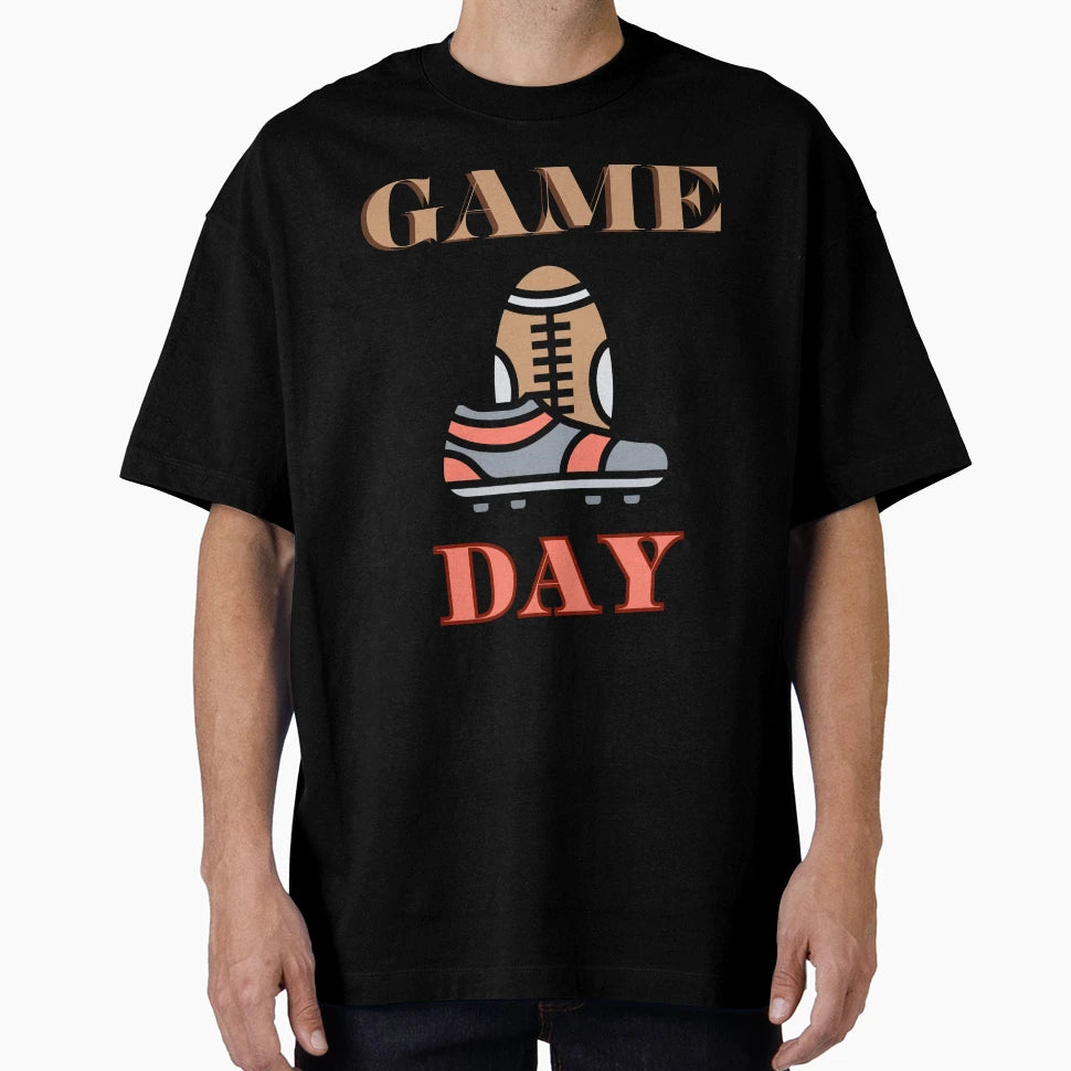 Game Day Rugby Cleats T-Shirt - Fun Novelty Design for Adults - T-Shirt, Sweatshirt, Hoodie