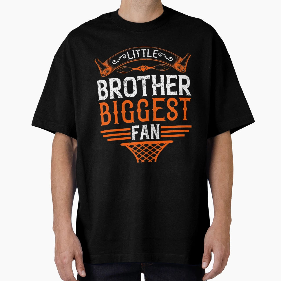Sports Basketball Little Brother T-Shirt - Aesthetic Graphic Unisex - T-Shirt, Sweatshirt, Hoodie