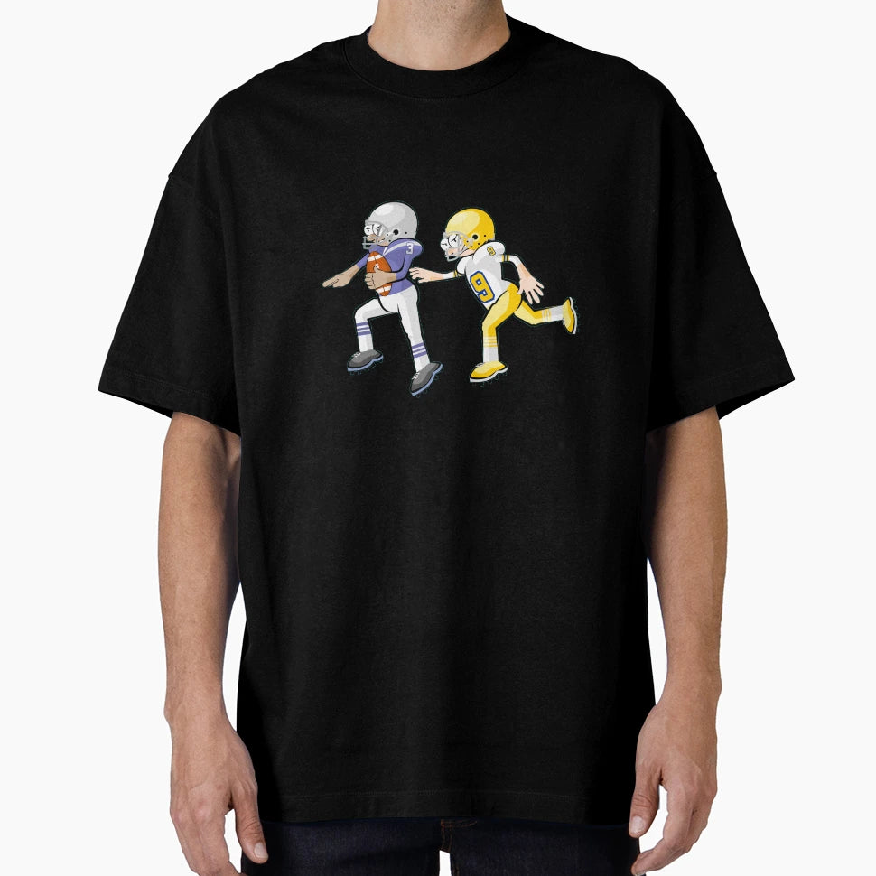 American Football Cartoon 13 41 T-Shirt - Custom Art Print Men Women - T-Shirt, Sweatshirt, Hoodie