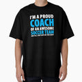 Im Proud Coach Awesome Soccer Team T-Shirt - Custom Art Print for Adults - T-Shirt, Sweatshirt, Hoodie