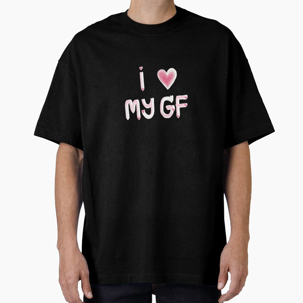 I Love My Gf T-Shirt - Custom Art Print for Adults - T-Shirt, Sweatshirt, Hoodie