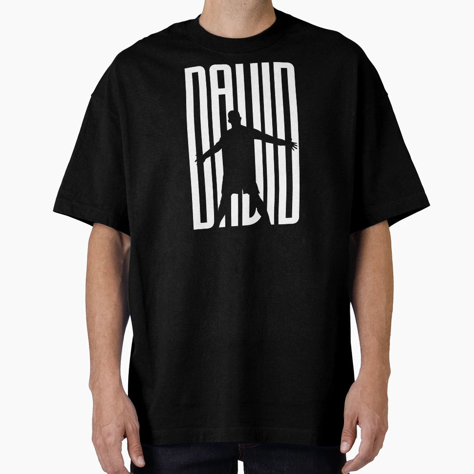 David Football Player Juve Soccer Fan T-Shirt - Minimalist Print Unisex - T-Shirt, Sweatshirt, Hoodie