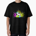 Ball Football Football Color Splash T-Shirt - Novelty Apparel Men Women - T-Shirt, Sweatshirt, Hoodie