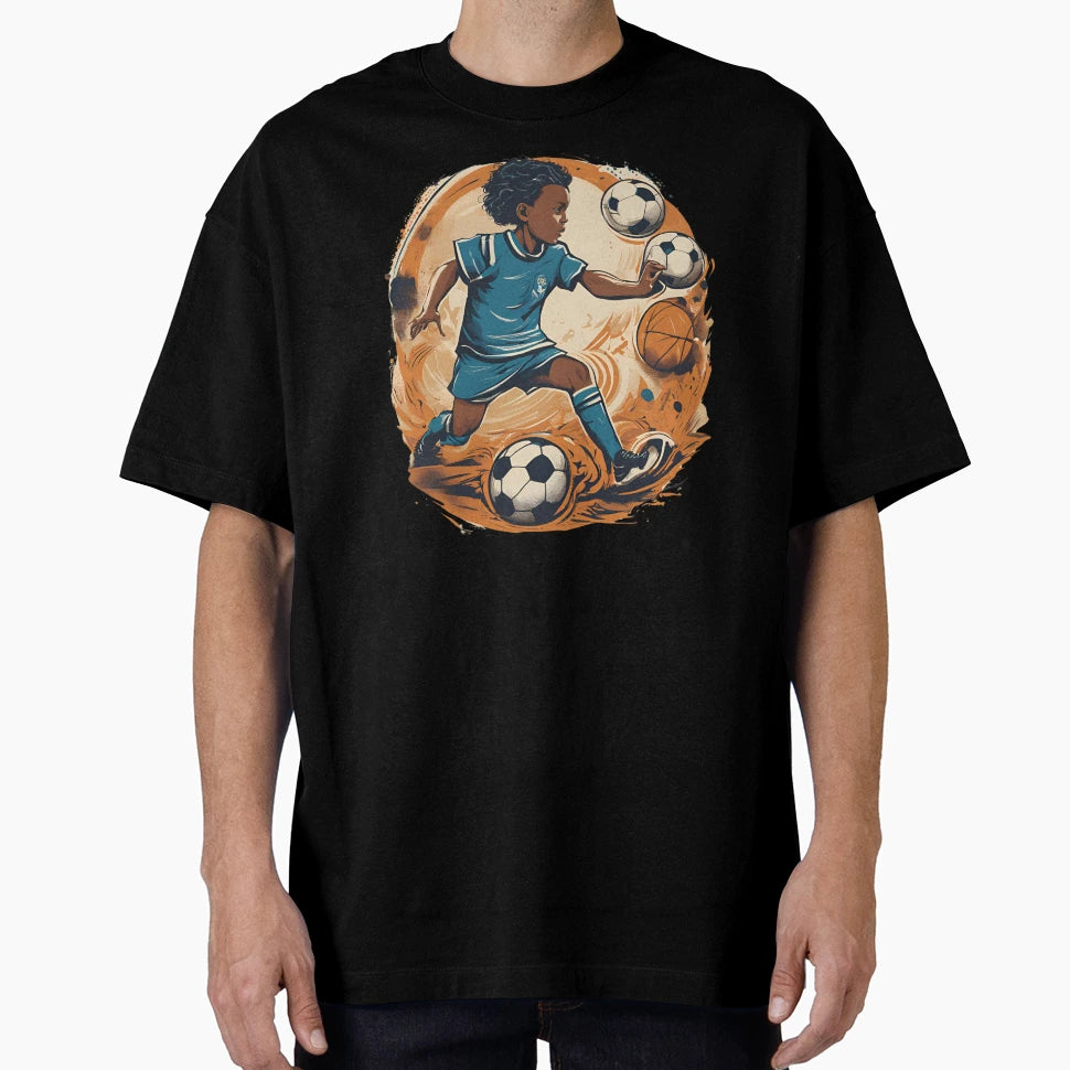 Football T-Shirt - Minimalist Print Unisex - T-Shirt, Sweatshirt, Hoodie