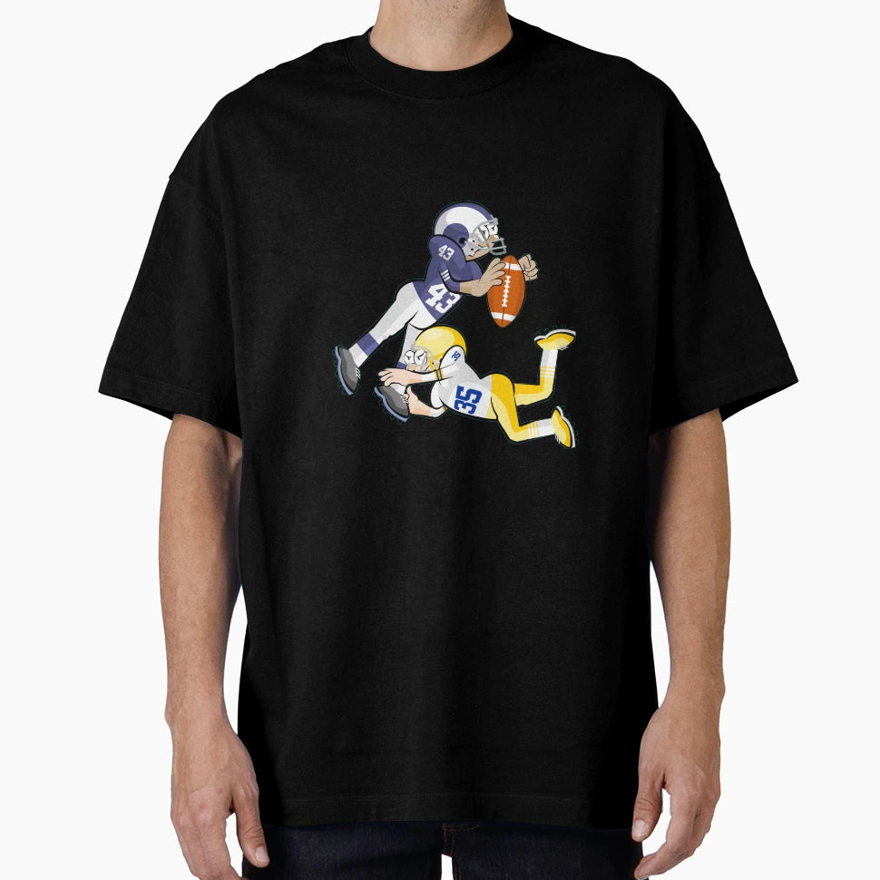 American Football Cartoon 8 41 T-Shirt - Novelty Apparel Men Women - T-Shirt, Sweatshirt, Hoodie