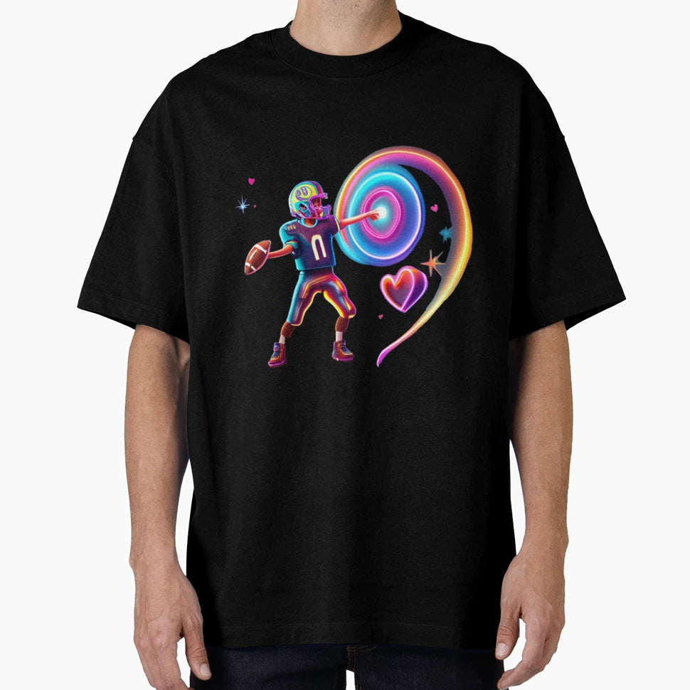 Qb Magic Neon Lights Quirky Tools T-Shirt - Casual Everyday Wear Men Women - T-Shirt, Sweatshirt, Hoodie