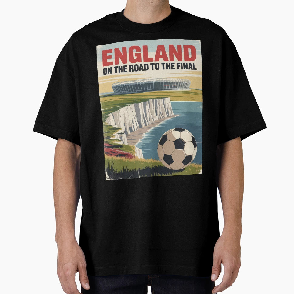 England World Cup 2026 White Cliffs T-Shirt - Streetwear Style Men Women - T-Shirt, Sweatshirt, Hoodie