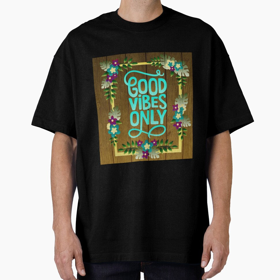 Good Vibes Only by ExpressionArts - Adult & Kids T-Shirts, Sweatshirts & Hoodies apparel design preview 1