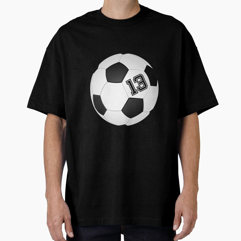 Football Soccer Player Jersey No 13 T-Shirt - Novelty Apparel for Adults - T-Shirt, Sweatshirt, Hoodie