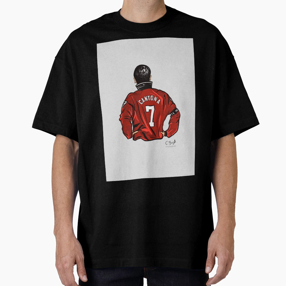 Eric Cantona Art T-Shirt - Custom Art Print for Adults - T-Shirt, Sweatshirt, Hoodie
